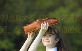爆料大潮涌来，永不迷路在911吃瓜网，感觉跟着连连看似的刺激！